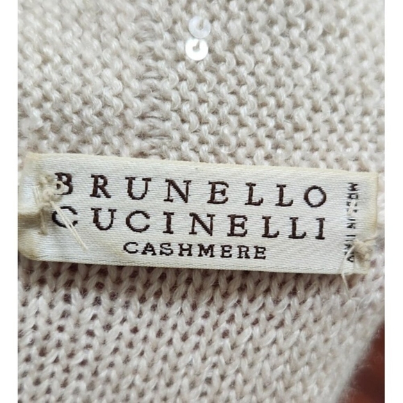 Brunello Cucinelli Cashmere Sleeveless Shawl Cardigan Speckled Knit Vest Double - Picture 13 of 16